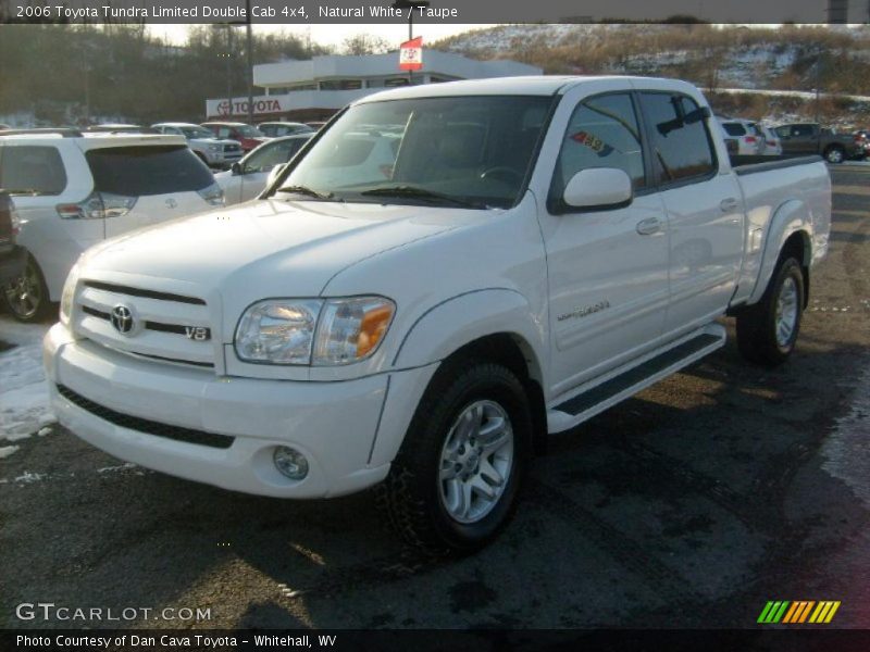 Natural White / Taupe 2006 Toyota Tundra Limited Double Cab 4x4