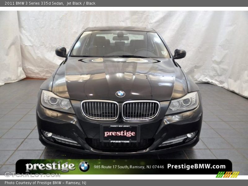 Jet Black / Black 2011 BMW 3 Series 335d Sedan