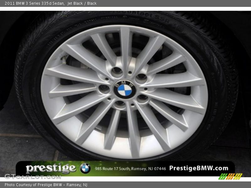 Jet Black / Black 2011 BMW 3 Series 335d Sedan