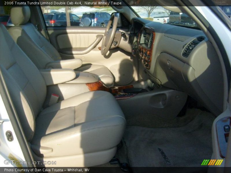 Natural White / Taupe 2006 Toyota Tundra Limited Double Cab 4x4
