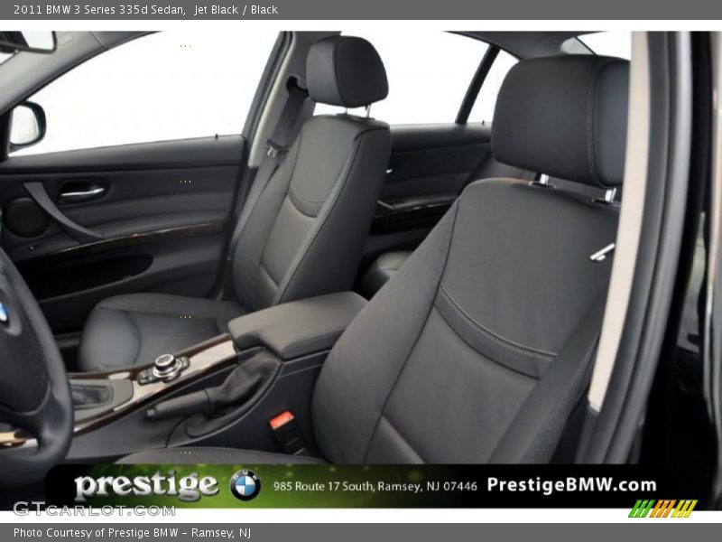Jet Black / Black 2011 BMW 3 Series 335d Sedan