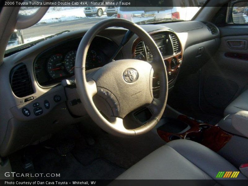 Natural White / Taupe 2006 Toyota Tundra Limited Double Cab 4x4