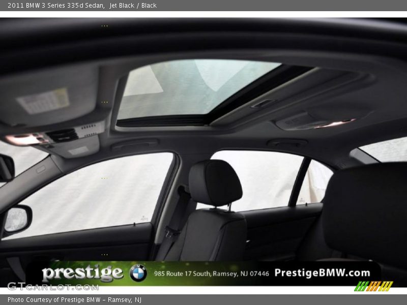 Jet Black / Black 2011 BMW 3 Series 335d Sedan