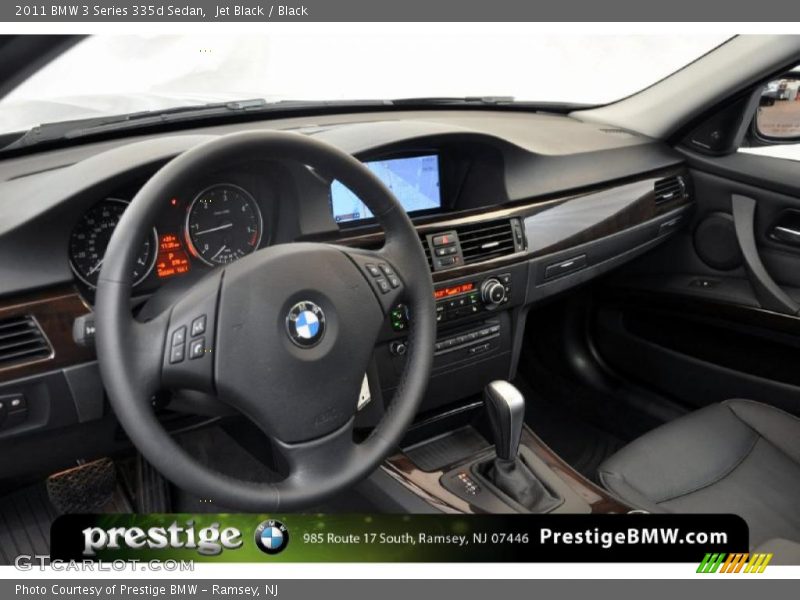 Jet Black / Black 2011 BMW 3 Series 335d Sedan