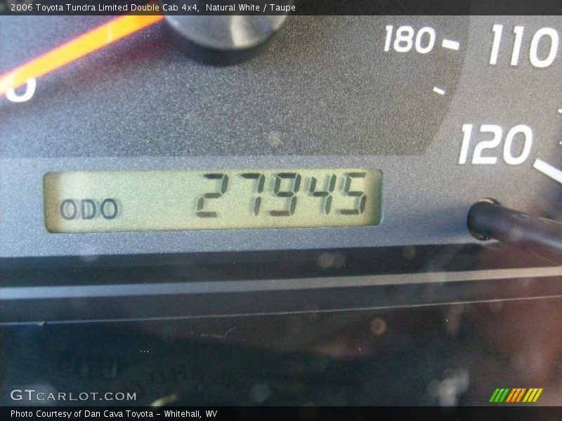 Natural White / Taupe 2006 Toyota Tundra Limited Double Cab 4x4