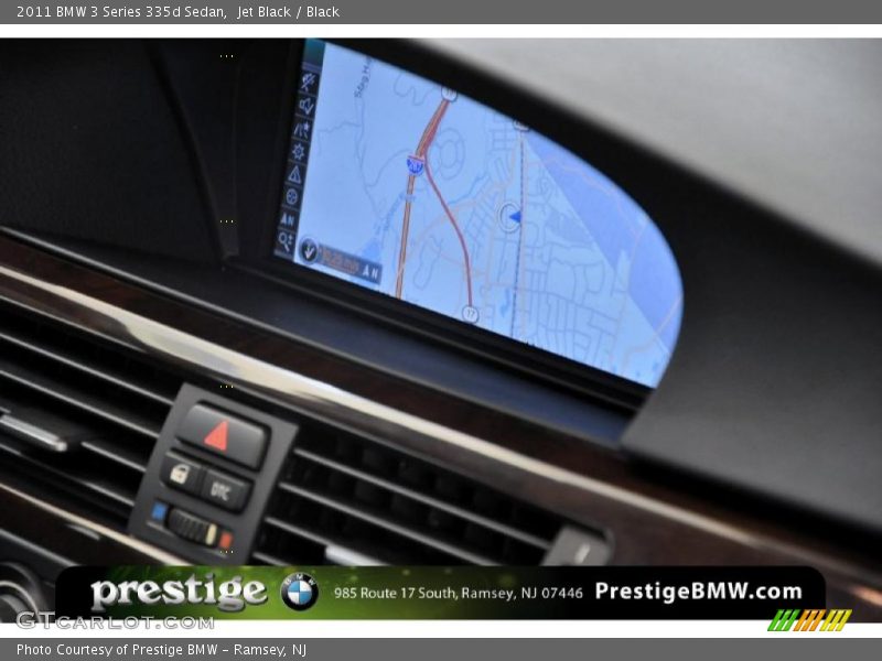 Jet Black / Black 2011 BMW 3 Series 335d Sedan