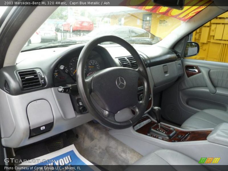 Ash Interior - 2003 ML 320 4Matic 