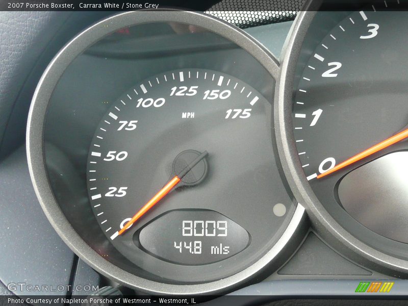 Carrara White / Stone Grey 2007 Porsche Boxster