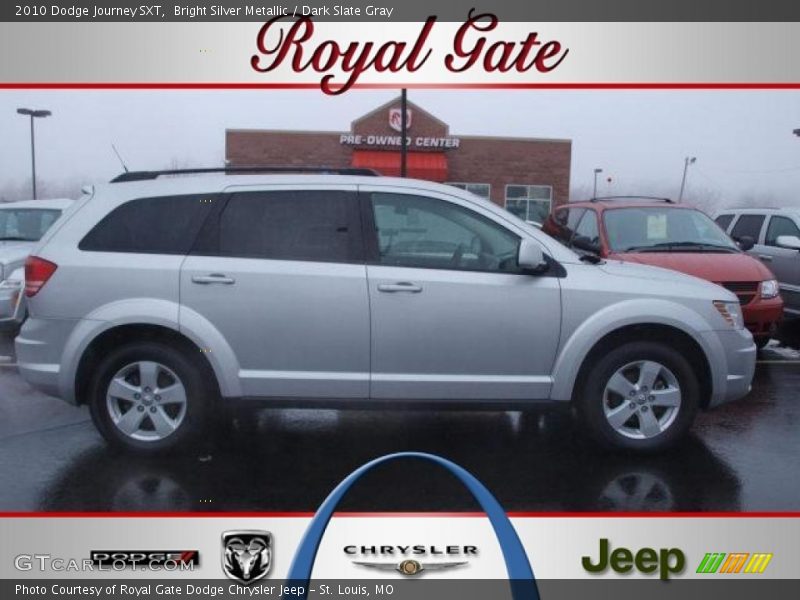 Bright Silver Metallic / Dark Slate Gray 2010 Dodge Journey SXT