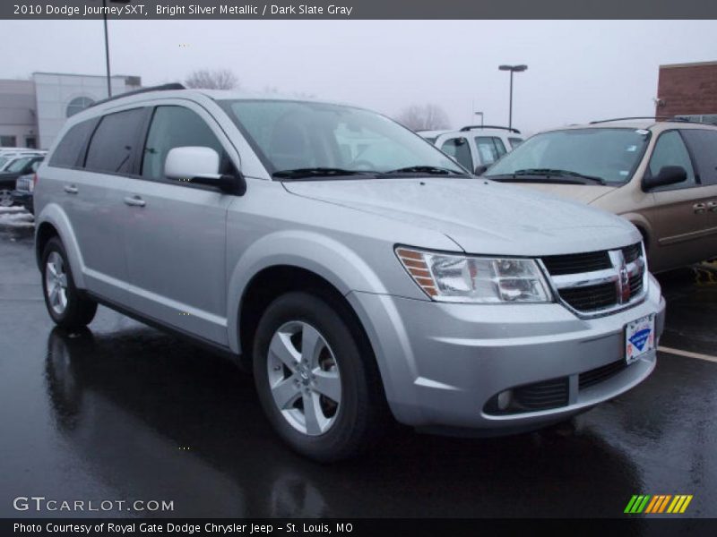 Bright Silver Metallic / Dark Slate Gray 2010 Dodge Journey SXT