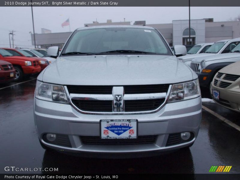 Bright Silver Metallic / Dark Slate Gray 2010 Dodge Journey SXT