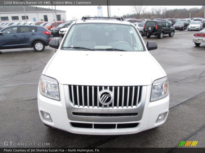 Oxford White / Cashmere 2008 Mercury Mariner V6 4WD