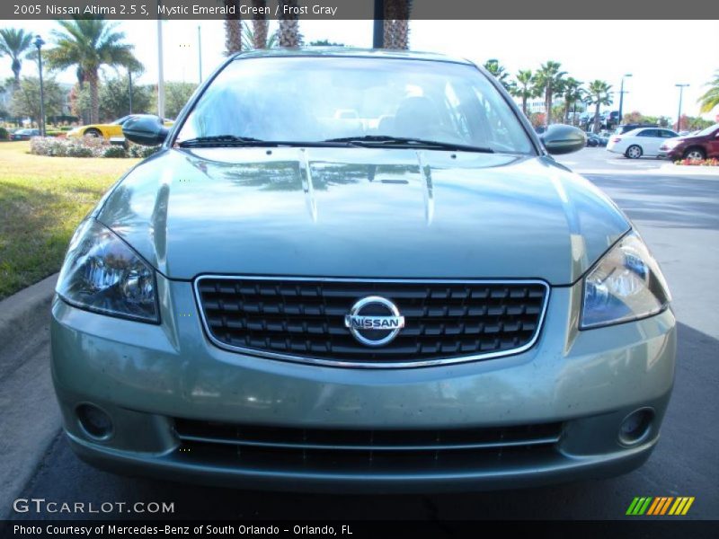 Mystic Emerald Green / Frost Gray 2005 Nissan Altima 2.5 S