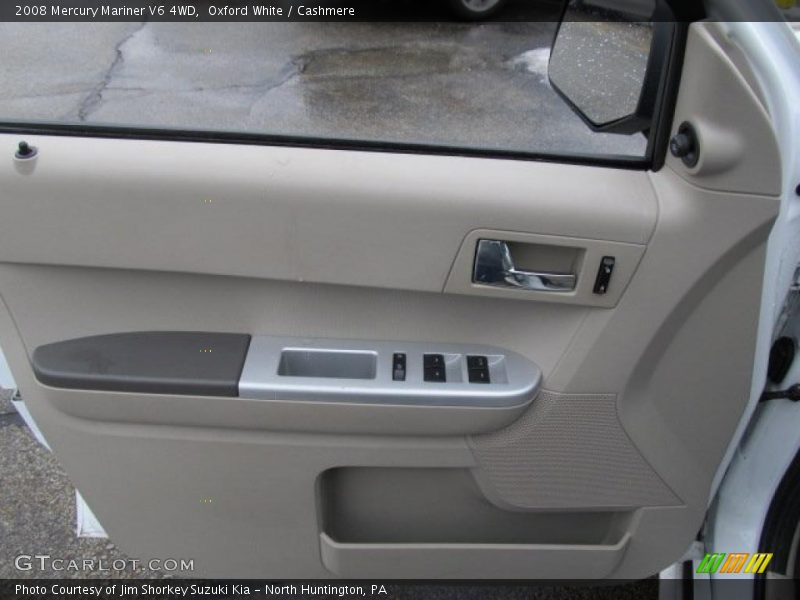 Oxford White / Cashmere 2008 Mercury Mariner V6 4WD