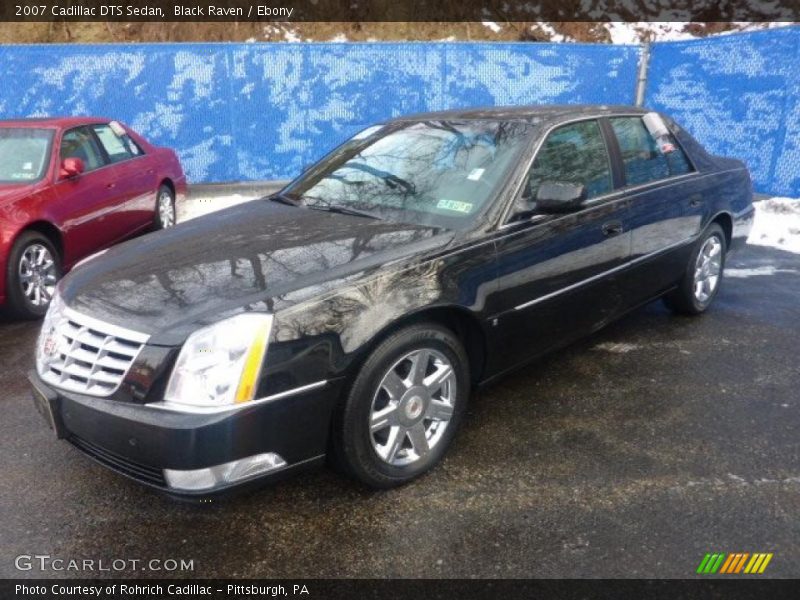 Black Raven / Ebony 2007 Cadillac DTS Sedan