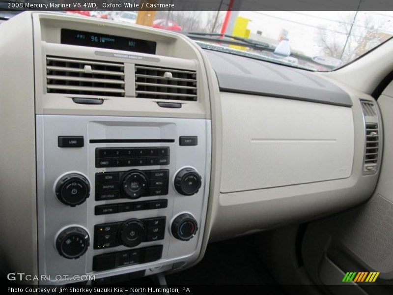 Oxford White / Cashmere 2008 Mercury Mariner V6 4WD