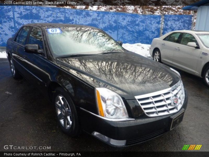Black Raven / Ebony 2007 Cadillac DTS Sedan