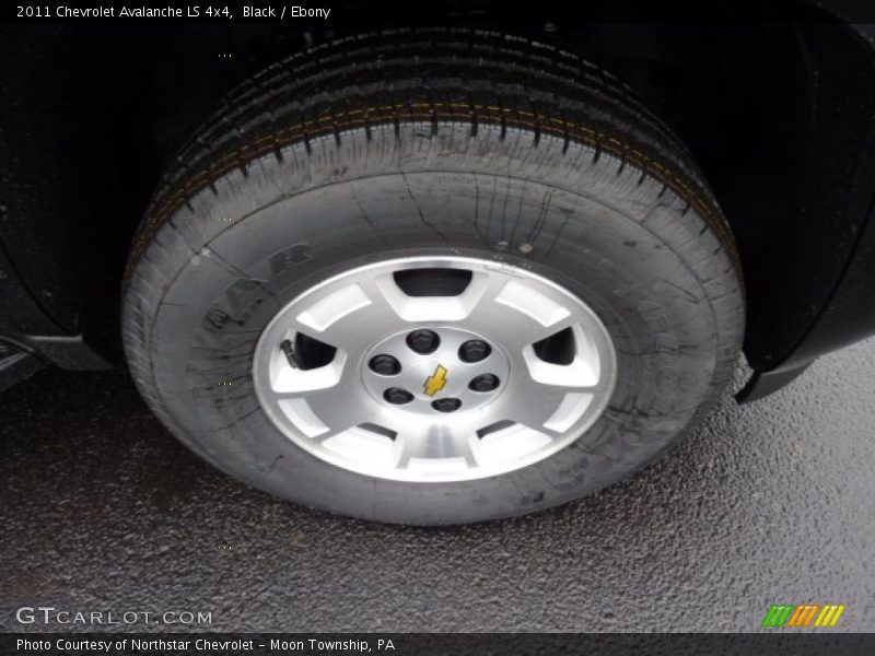 Black / Ebony 2011 Chevrolet Avalanche LS 4x4