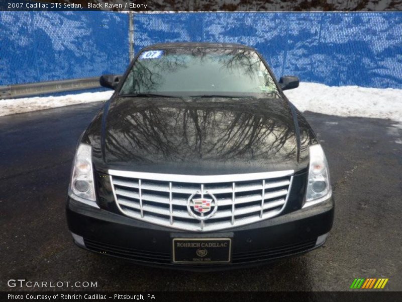 Black Raven / Ebony 2007 Cadillac DTS Sedan