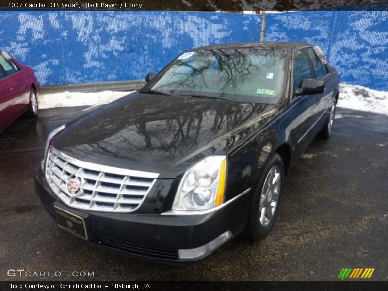 Black Raven / Ebony 2007 Cadillac DTS Sedan