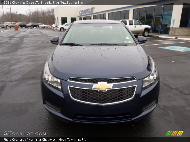 Imperial Blue Metallic / Jet Black 2011 Chevrolet Cruze LT