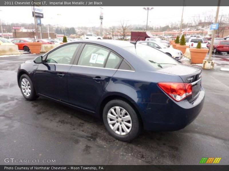 Imperial Blue Metallic / Jet Black 2011 Chevrolet Cruze LT