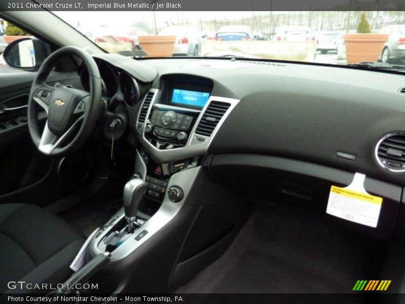 Imperial Blue Metallic / Jet Black 2011 Chevrolet Cruze LT