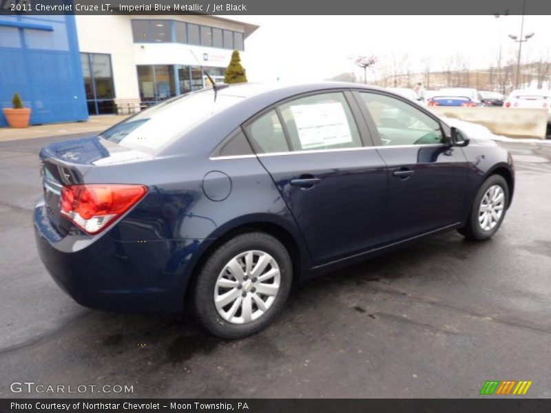 Imperial Blue Metallic / Jet Black 2011 Chevrolet Cruze LT