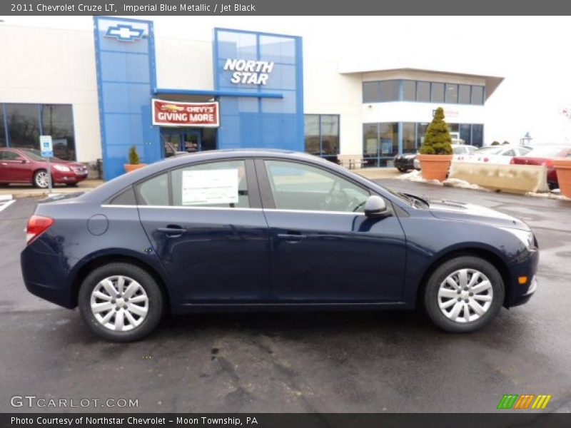 Imperial Blue Metallic / Jet Black 2011 Chevrolet Cruze LT