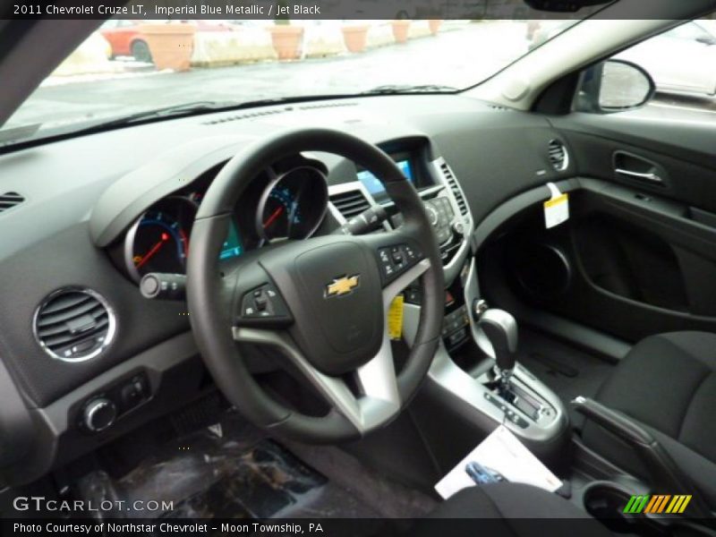 Imperial Blue Metallic / Jet Black 2011 Chevrolet Cruze LT