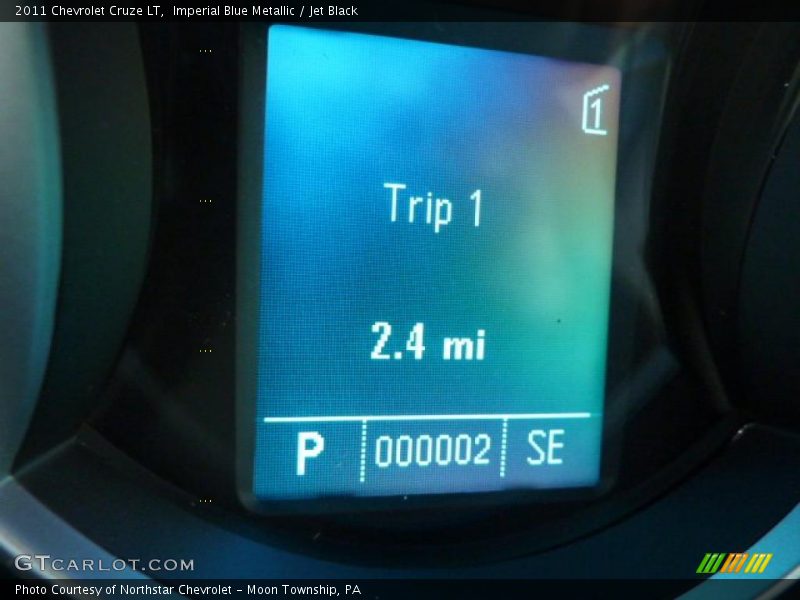 Imperial Blue Metallic / Jet Black 2011 Chevrolet Cruze LT