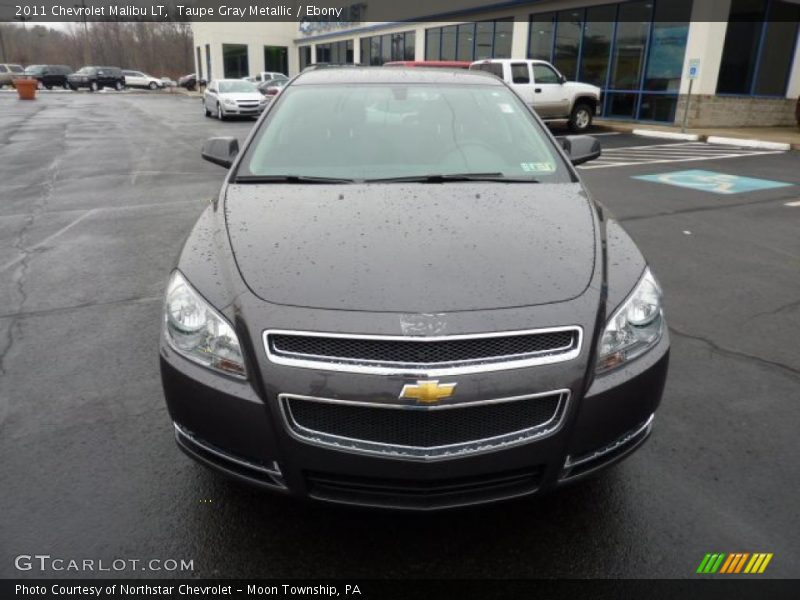 Taupe Gray Metallic / Ebony 2011 Chevrolet Malibu LT