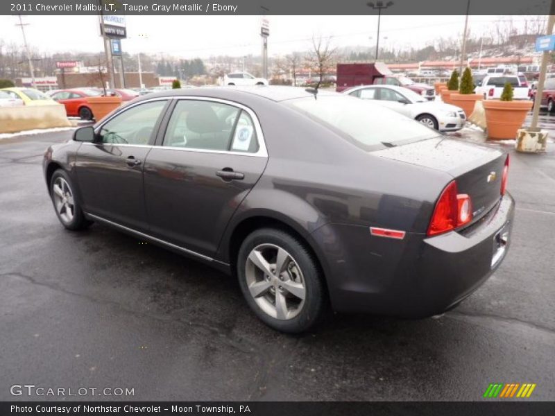Taupe Gray Metallic / Ebony 2011 Chevrolet Malibu LT