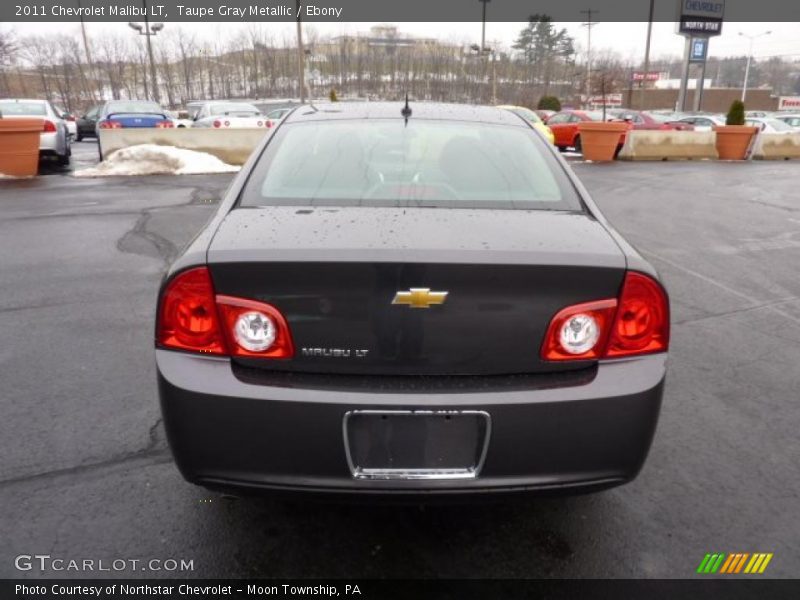 Taupe Gray Metallic / Ebony 2011 Chevrolet Malibu LT