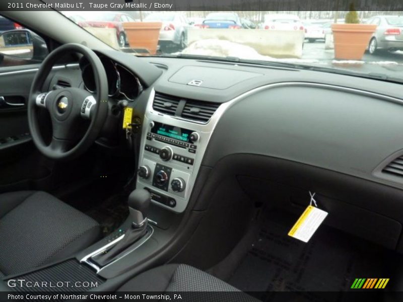Taupe Gray Metallic / Ebony 2011 Chevrolet Malibu LT