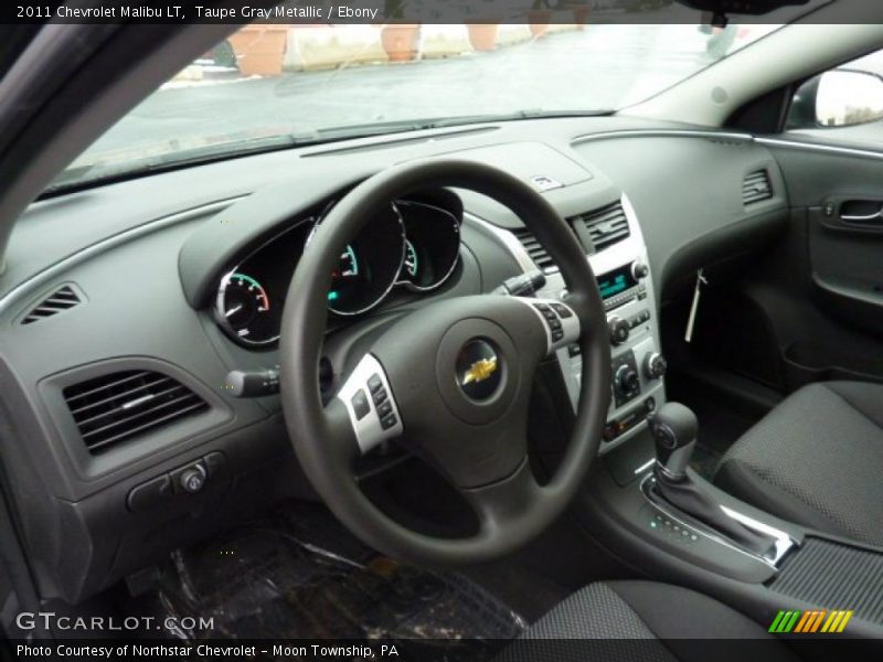 Taupe Gray Metallic / Ebony 2011 Chevrolet Malibu LT