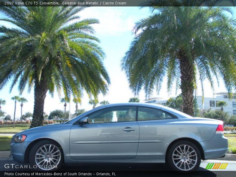  2007 C70 T5 Convertible Celestial Blue Metallic