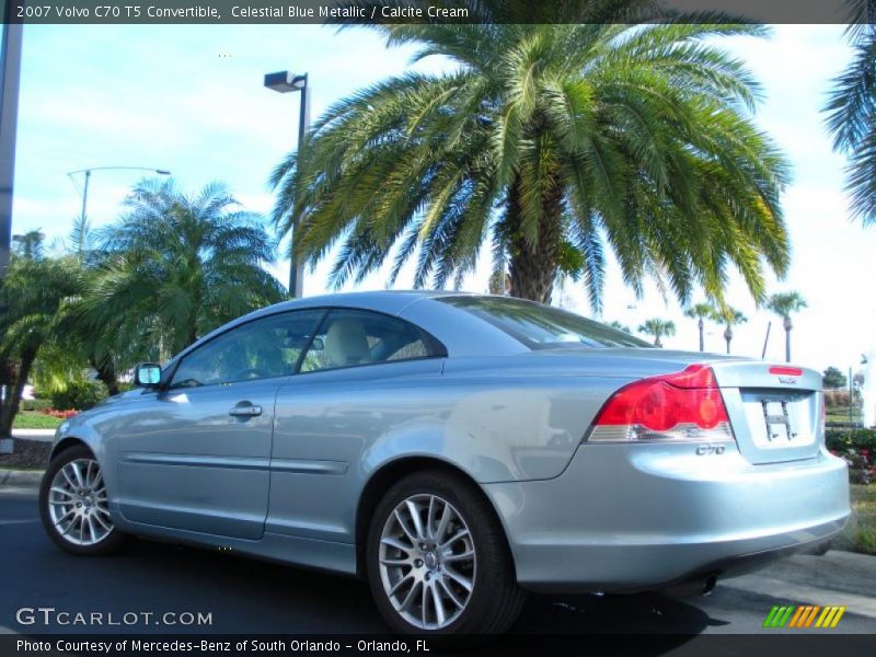  2007 C70 T5 Convertible Celestial Blue Metallic