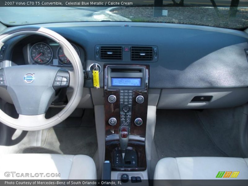 Calcite Cream Interior - 2007 C70 T5 Convertible 