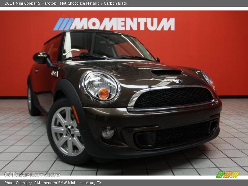 Hot Chocolate Metallic / Carbon Black 2011 Mini Cooper S Hardtop