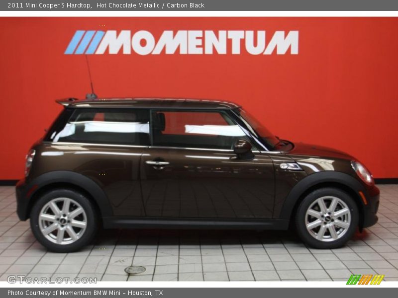 Hot Chocolate Metallic / Carbon Black 2011 Mini Cooper S Hardtop