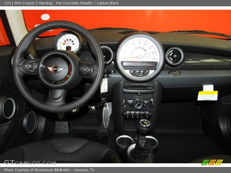Hot Chocolate Metallic / Carbon Black 2011 Mini Cooper S Hardtop