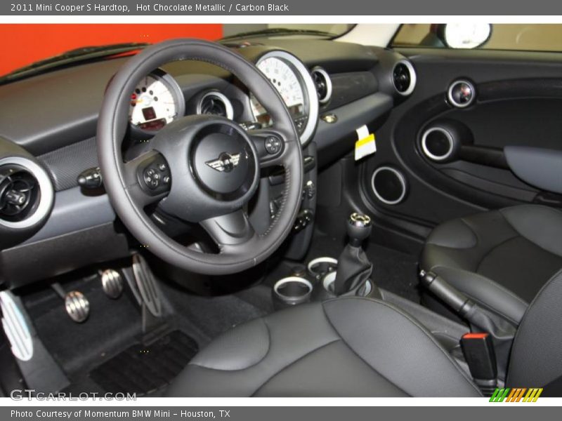 Hot Chocolate Metallic / Carbon Black 2011 Mini Cooper S Hardtop