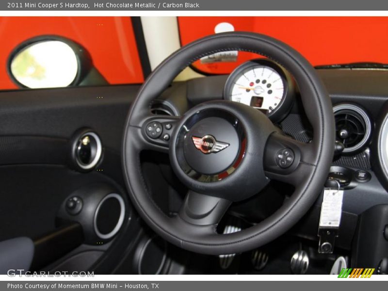 Hot Chocolate Metallic / Carbon Black 2011 Mini Cooper S Hardtop