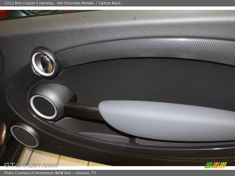 Hot Chocolate Metallic / Carbon Black 2011 Mini Cooper S Hardtop