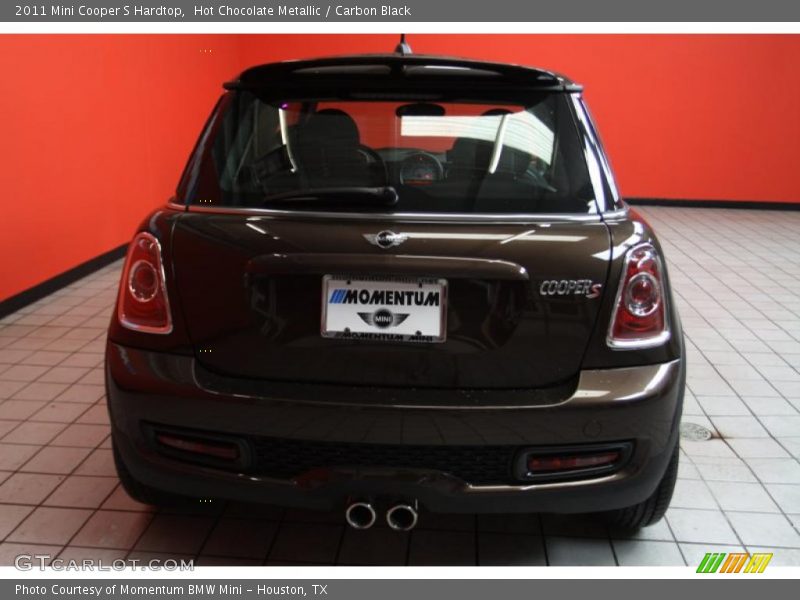 Hot Chocolate Metallic / Carbon Black 2011 Mini Cooper S Hardtop
