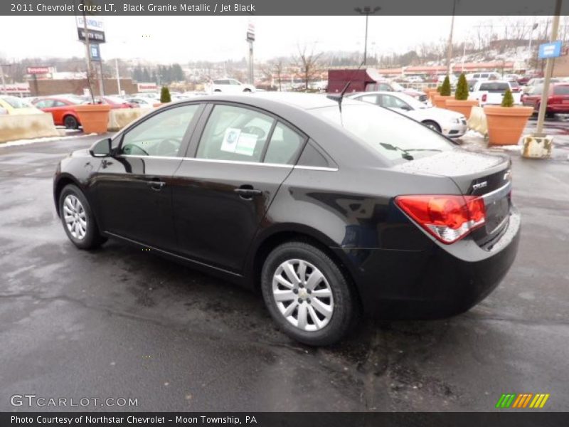 Black Granite Metallic / Jet Black 2011 Chevrolet Cruze LT