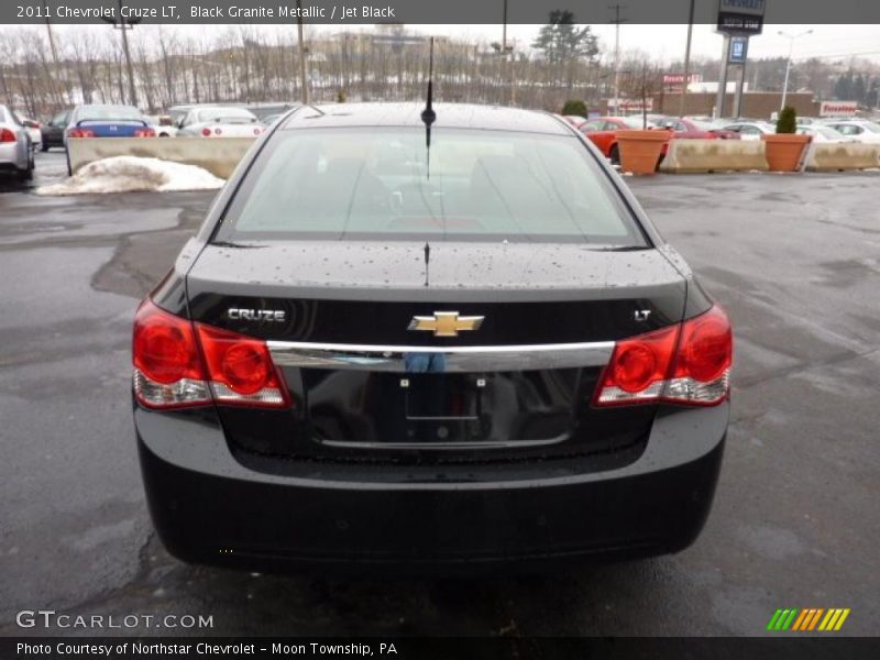 Black Granite Metallic / Jet Black 2011 Chevrolet Cruze LT
