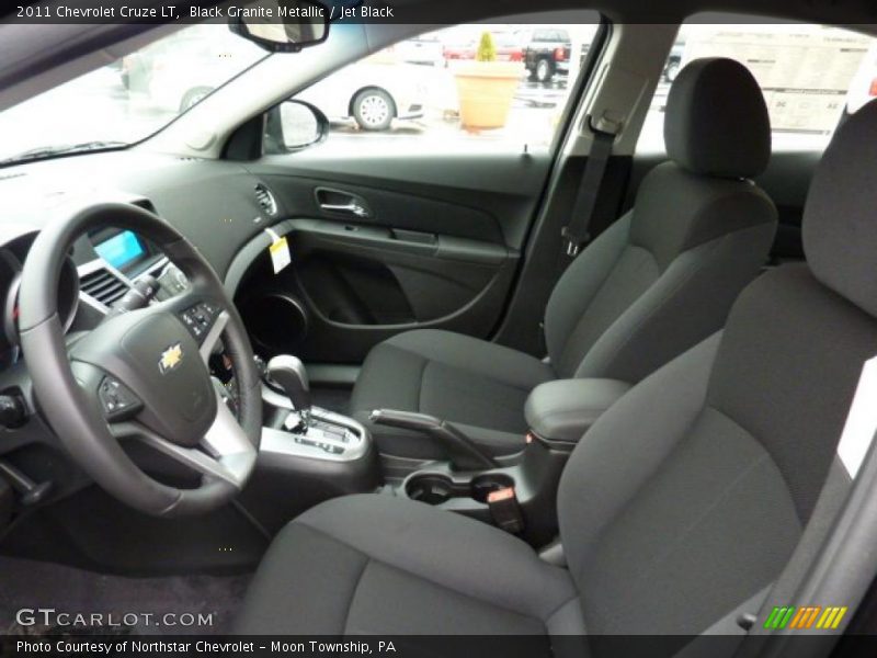 Black Granite Metallic / Jet Black 2011 Chevrolet Cruze LT