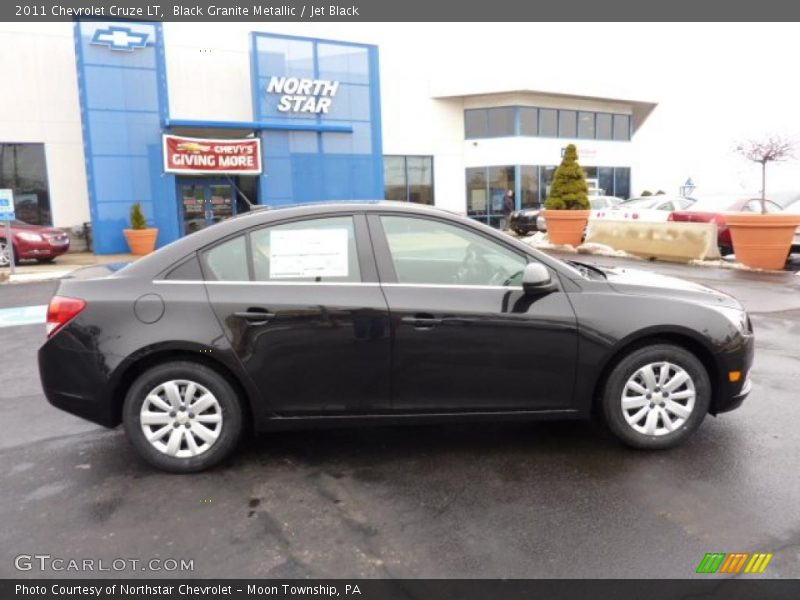 Black Granite Metallic / Jet Black 2011 Chevrolet Cruze LT